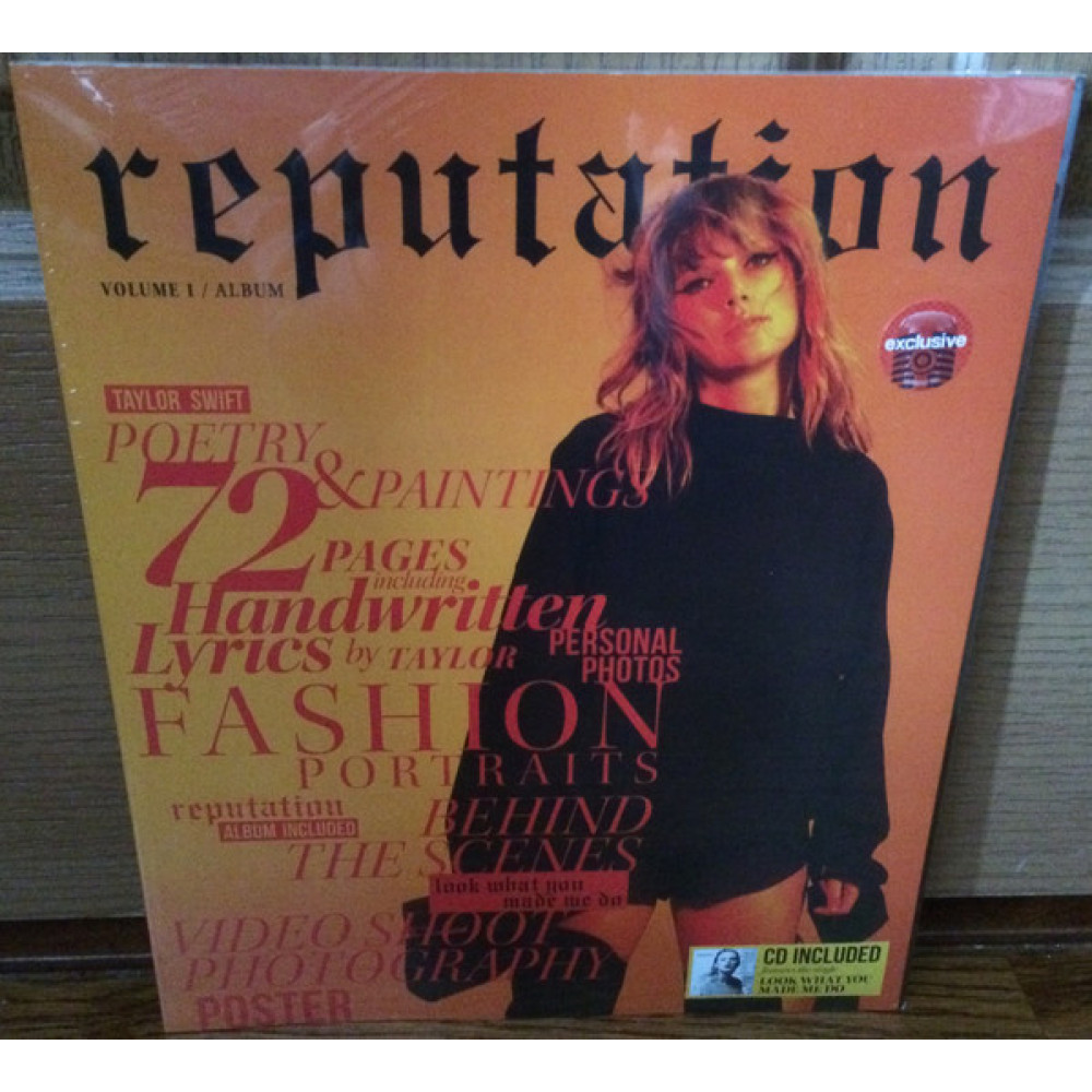 Музичний CD диск Taylor Swift – Reputation (Deluxe Edition) (CD +